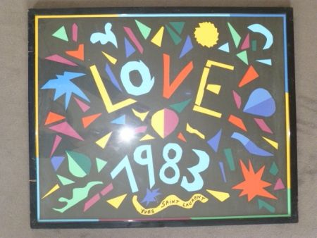 Manifesti Saint Laurent - Love 1983