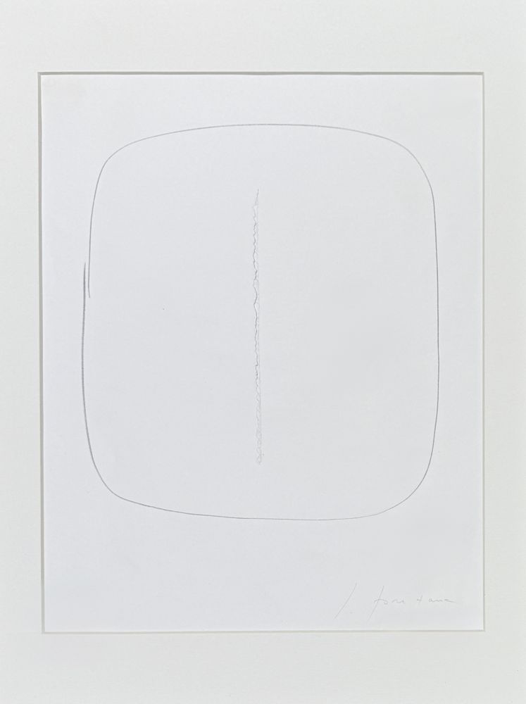 Litografia Fontana - Lucio Fontana (1899–1968) – Concetto Spaziale – Lithograph with hand-cut central slash incision -1961