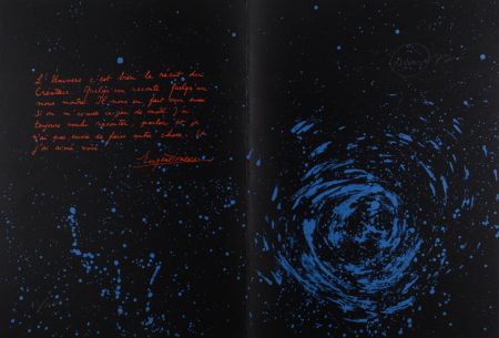 Litografia Piene - L'Univers, 1979 - Hand-signed