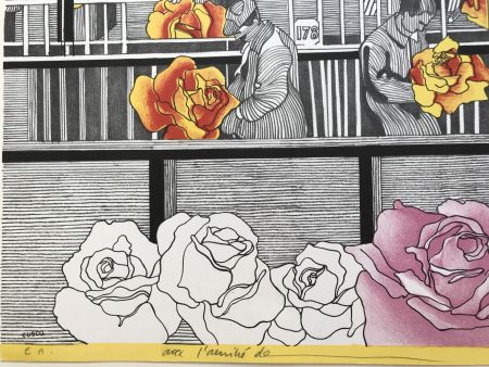 Litografia Cueco - L'usinage des roses