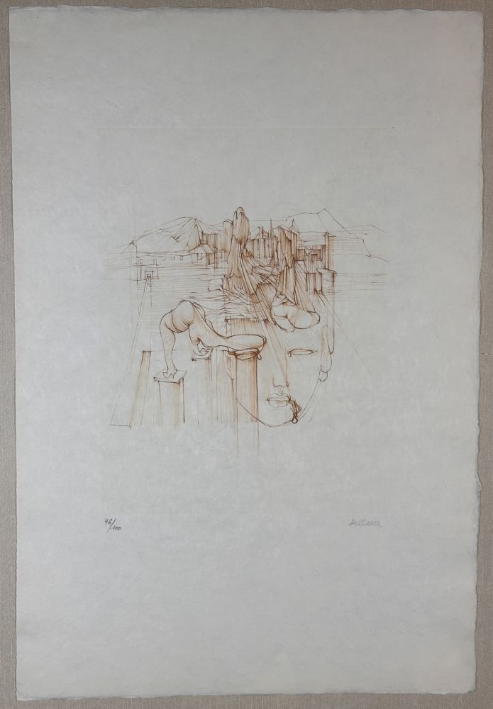 Incisione Bellmer - L'Usine