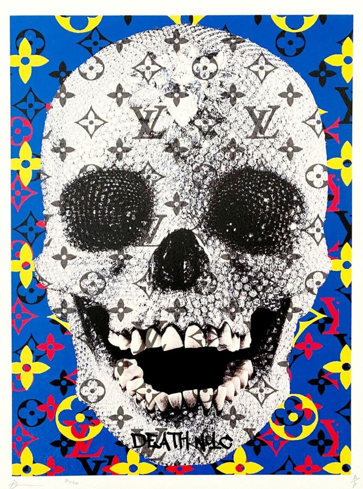 Grafica Numerica Death Nyc - LV Skull