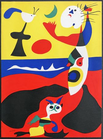 Litografia Miró - L'ÉTÉ (1938)