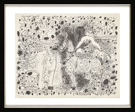 Litografia Picasso - L'Éyuyère, 1960