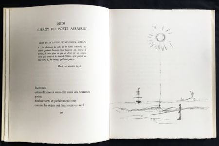 Libro Illustrato Giacometti - Léna Leclercq : POMME ENDORMIE. Lithographies originales d'Alberto Giacometti.