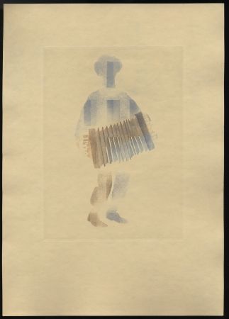 Libro Illustrato Alexeïeff - Léon-Paul Fargue : POÈMES. Eaux-fortes en couleurs par Alexeïeff (1943) 
