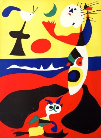 Litografia Miró - L'été