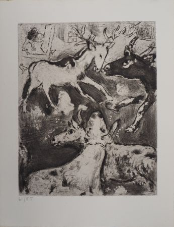 Incisione Chagall - L'œil du Maître