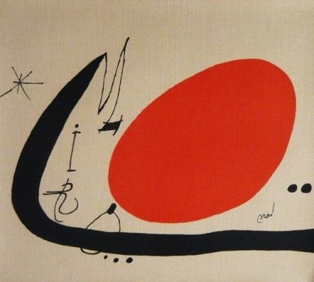 Litografia Miró - Ma de Proverbis