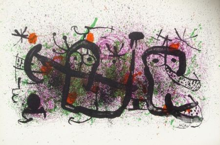 Litografia Miró - Ma de proverbis 2