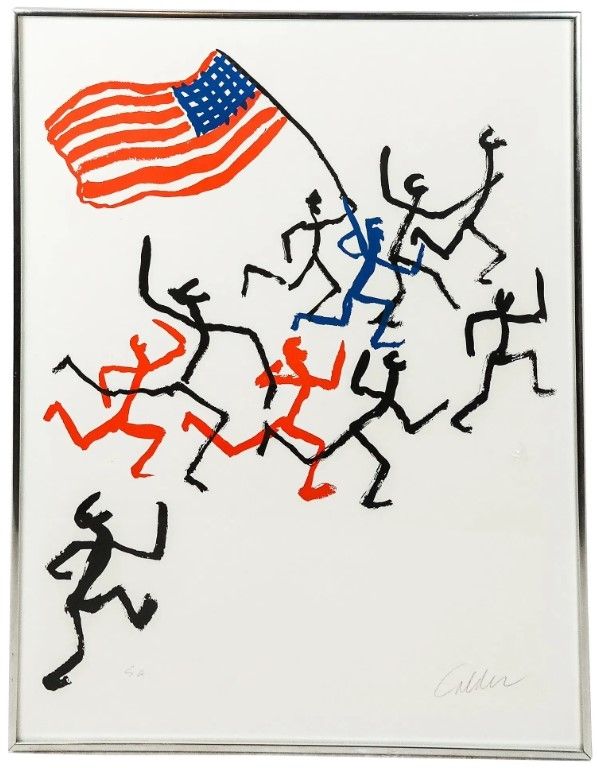 Litografia Calder - Madison Square Boy's Club