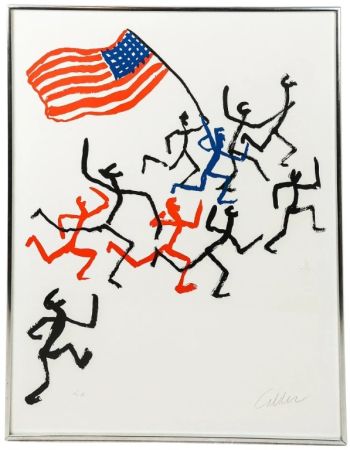 Litografia Calder - Madison Square Boy's Club