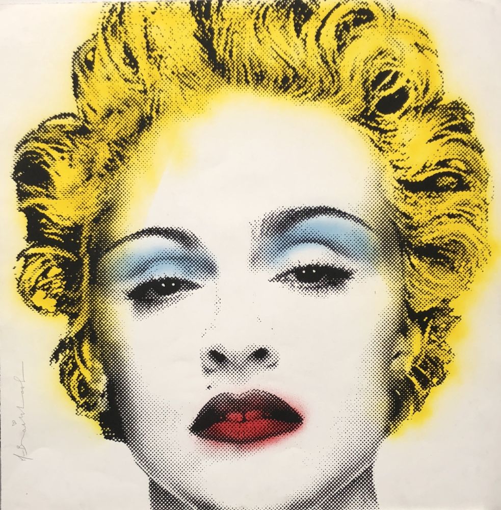 Serigrafia Mr. Brainwash - Madonna