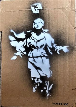 Multiplo Banksy - Madonna con la pistola