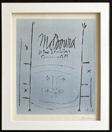 Linoincisione Picasso - Madoura 1961
