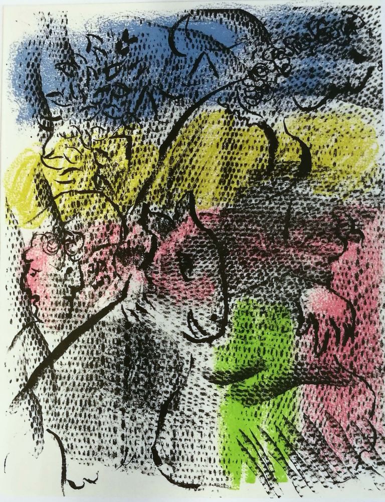 Litografia Chagall - Mai 1970