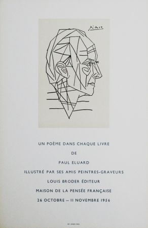 Manifesti Picasso - '' Maison de la Pensée Francaise ''