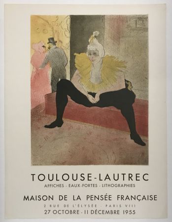 Litografia Toulouse-Lautrec - Maison de la Pensée Francaise