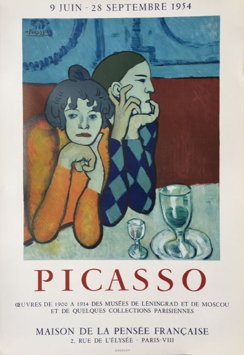 Litografia Picasso - Maison de la Pensée Française, Paris