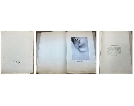Libro Illustrato Ray - MAN RAY - ,Louis ARAGON - Benjamin PERET. 1929 avec quatre photographies… (1929).