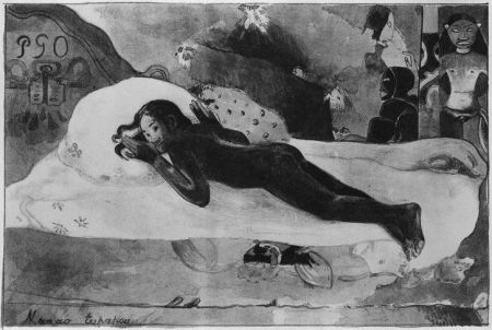 Litografia Gauguin - Manao Tupapau