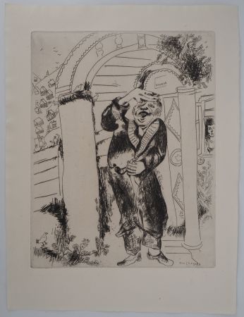Incisione Chagall - Manilov