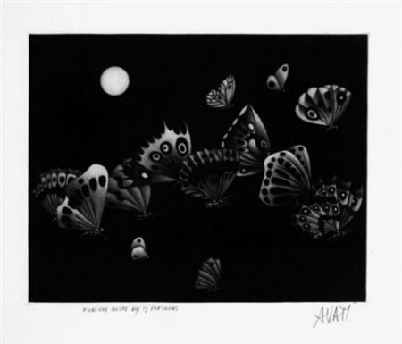 Maniera Nera Avati - Manière noire au 13 papillons (1964)