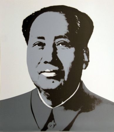 Serigrafia Warhol (After) - Mao - Grey