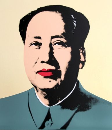 Serigrafia Warhol (After) - Mao - Yellow
