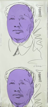 Serigrafia Warhol - Mao (double)