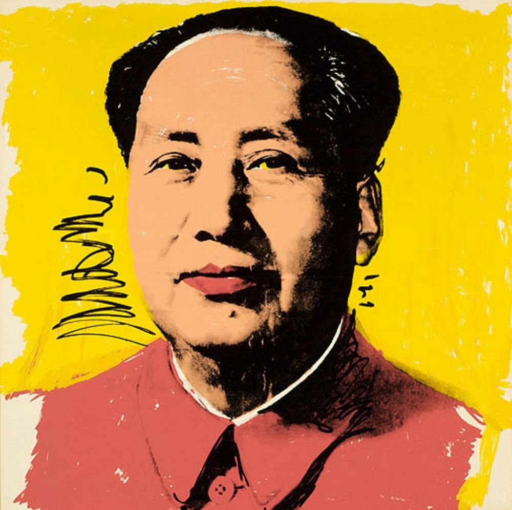 Serigrafia Warhol - Mao (FS II.97) 