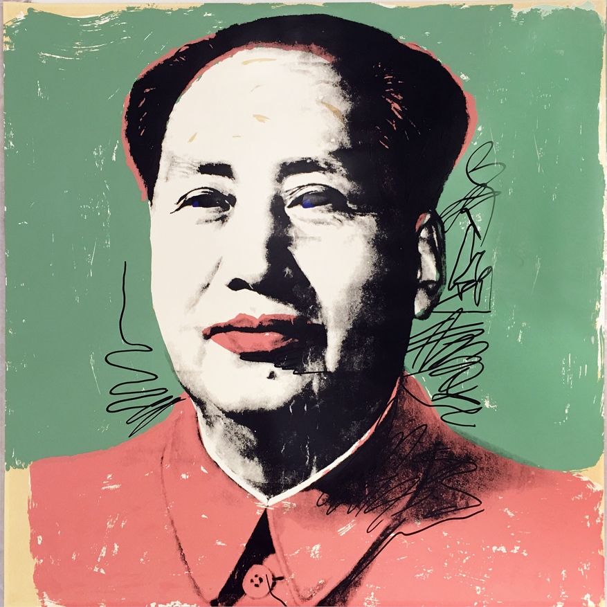 Serigrafia Warhol - Mao, II.95