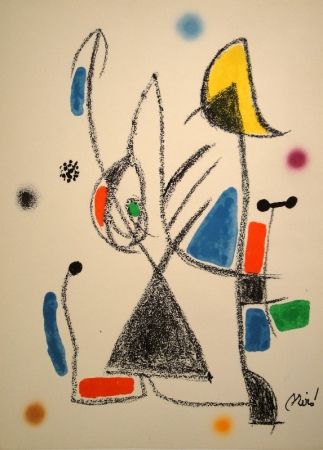 Litografia Miró - Maravillas...