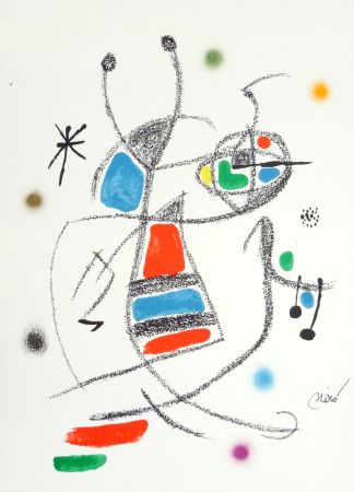 Litografia Miró - Maravillas