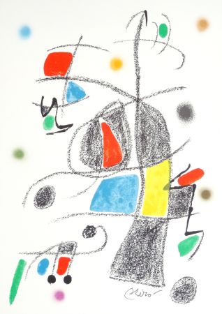 Litografia Miró - Maravillas