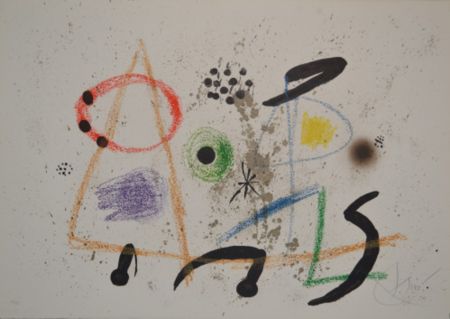Litografia Miró - Maravillas - M1055