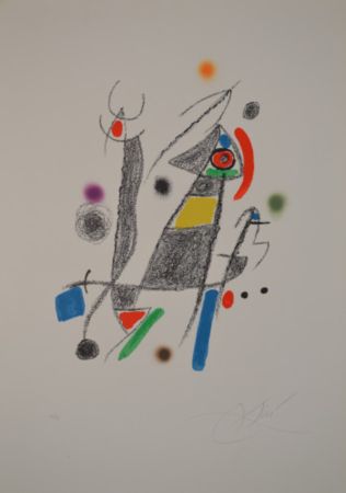 Litografia Miró - Maravillas - M1058