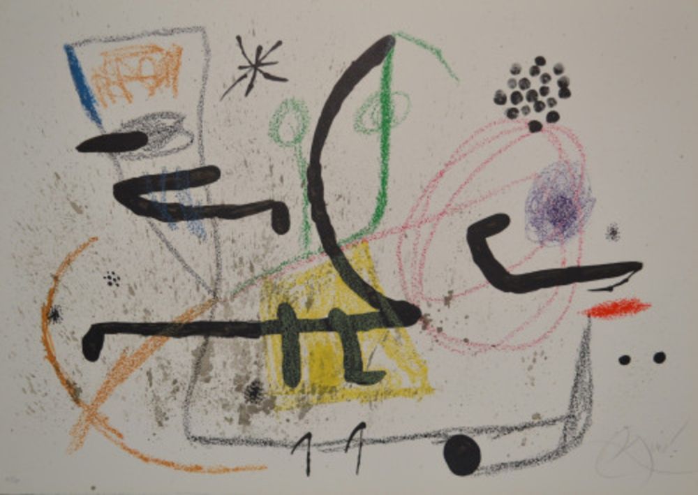 Litografia Miró - Maravillas - M1061