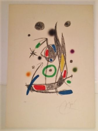 Litografia Miró - Maravillas con Varaciones Acrosticas 