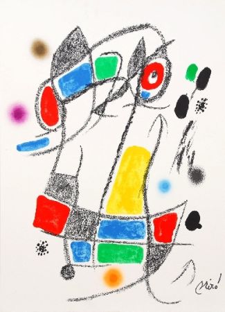 Litografia Miró - Maravillas con variaciones acrosticas 1