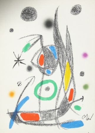 Litografia Miró - Maravillas con variaciones acrosticas 14