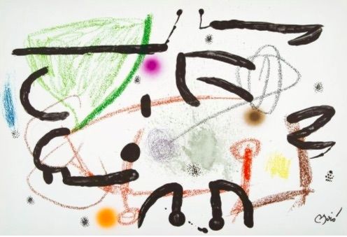 Litografia Miró - Maravillas con variaciones acrosticas 15