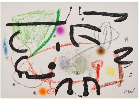 Litografia Miró - Maravillas con variaciones acrosticas 15