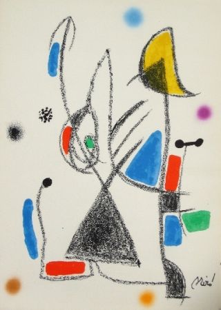 Litografia Miró - Maravillas con variaciones acrosticas 16