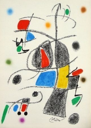 Litografia Miró - Maravillas con variaciones acrosticas 17
