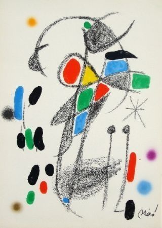 Litografia Miró - Maravillas con variaciones acrosticas 18