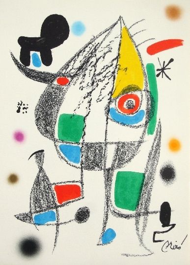 Litografia Miró - Maravillas con variaciones acrosticas 20