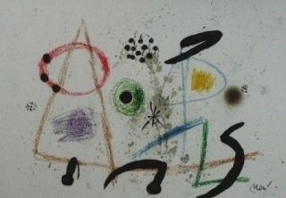 Litografia Miró - Maravillas con variaciones acrosticas 3