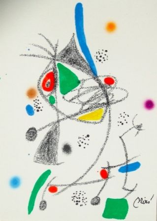 Litografia Miró - Maravillas con variaciones acrosticas 4