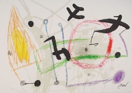 Litografia Miró - Maravillas con variaciones acrosticas 5